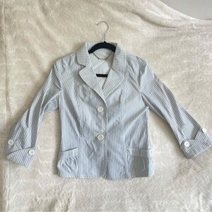 Fashion Striped Blazer • Size M